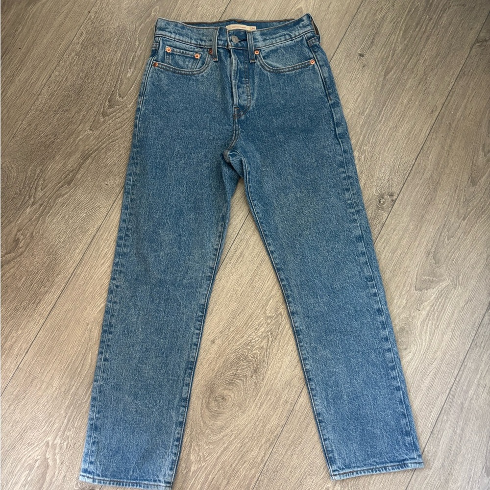 Levi's Wedgie Blue Denim Jeans